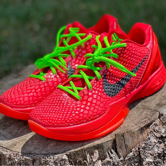 Nike ❌SOLD🎁Kobe 6 proto reverse grinch Men’s 13 - Picture 3 of 4
